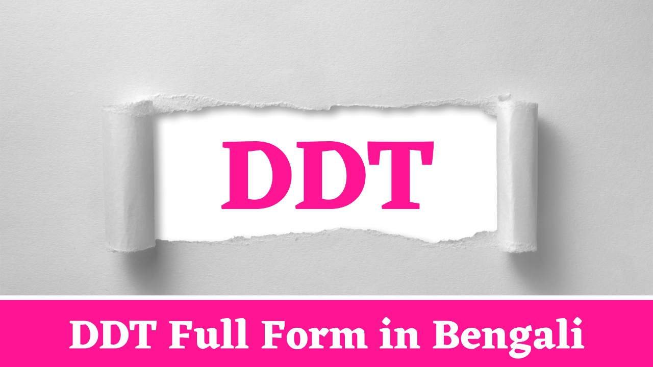 DDT Full Form in Bengali