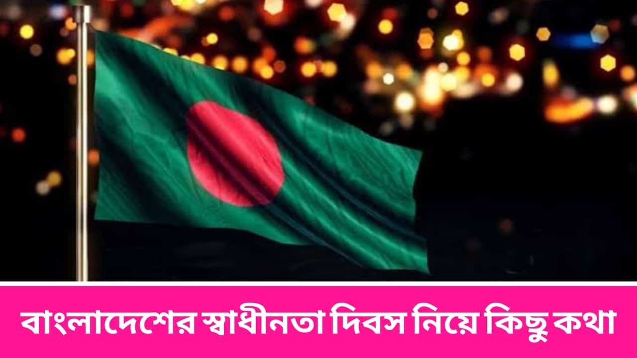 বাংলাদেশের স্বাধীনতা দিবস নিয়ে কিছু কথা