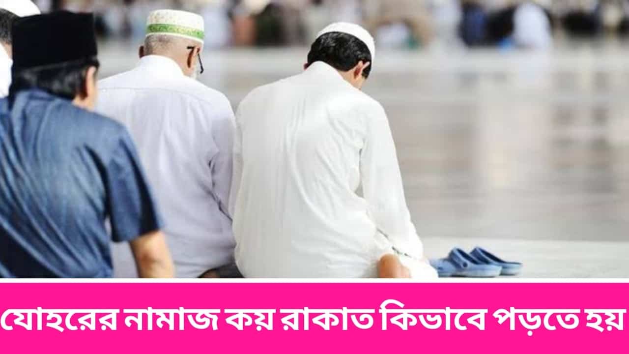 যোহরের নামাজ কয় রাকাত কিভাবে পড়তে হয়