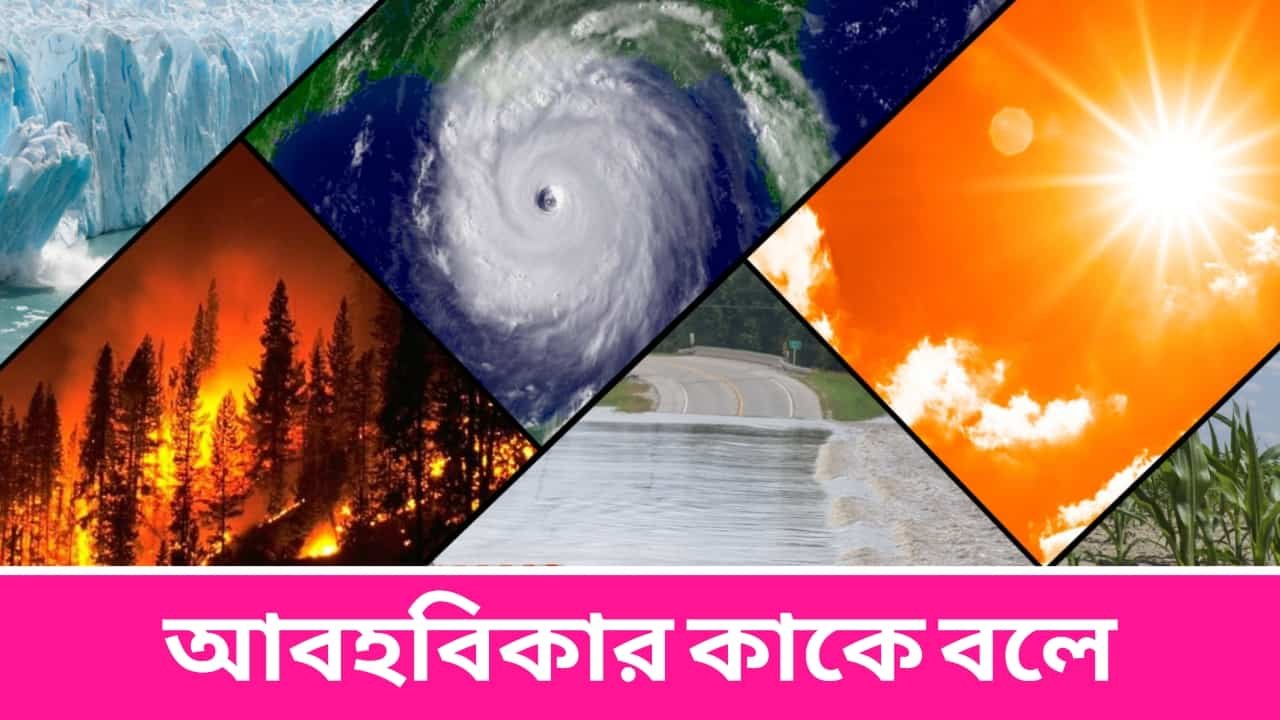 আবহবিকার কাকে বলে