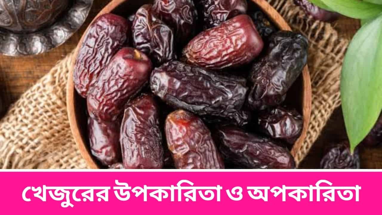 খেজুরের উপকারিতা ও অপকারিতা