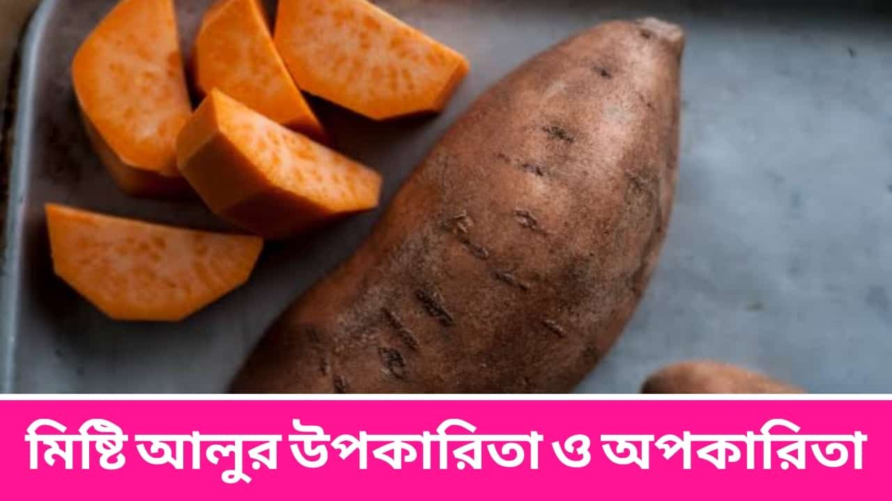 মিষ্টি আলুর উপকারিতা ও অপকারিতা